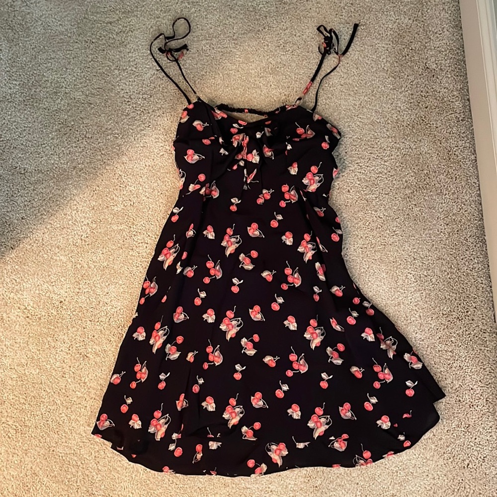Super sweet FLL cherry print mini dress! Sooooo cute! Never worn!
